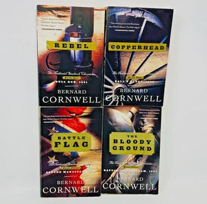 NATHANIEL STARBUCK CHRONICLES Books 1 2 3 4 Bernard Cornwell Civil War Lot of 4 - Picture 1 of 17