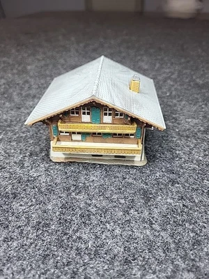 Kibri  N Scale 1:160 German  Babarian Wooden Villa  Fully Assembled  - Image 1 of 4