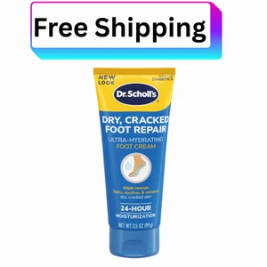 Dr. Scholl'S Dry, Cracked Foot Repair Ultra-Hydrating Foot Cream Moisturizer, 3. - Picture 1 of 5