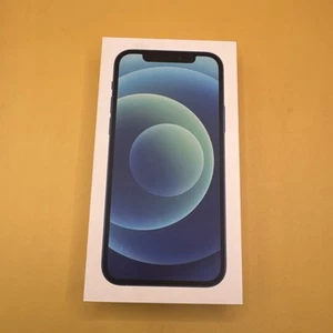 Apple iPhone 12 Bleu 64Go Vide BOITE SEULE Sans Accessoires - Photo 1 sur 9