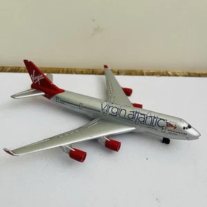 Modellino aereo Virgin Atlantic Boeing 747-400 bella donna G-VROW Realtoy - Foto 1 di 9