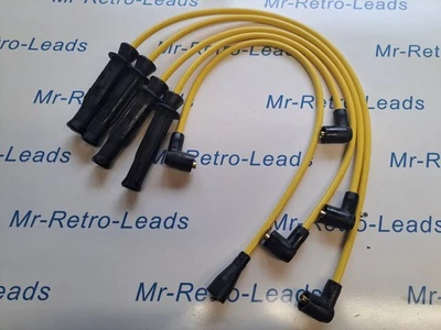 YELLOW 8MM PERFORMANCE IGNITION LEADS ROVER 2.0i 600 400 200 QUALITY HT LEADS - Image 1 of 4