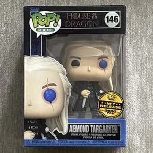 Funko Pop Digital 146 House Of The Dragon Aemond Targaryen LE 2600 Vinyl Figure - Picture 1 of 7