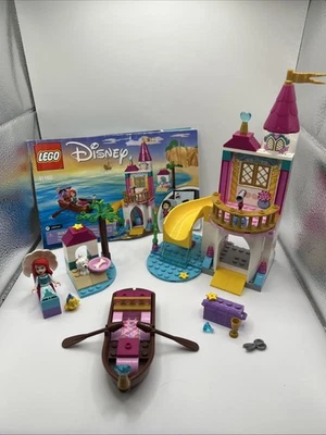 乐高迪士尼 41160 爱丽儿海滨城堡小美人鱼全套和手册 — 第 1/4 张图片