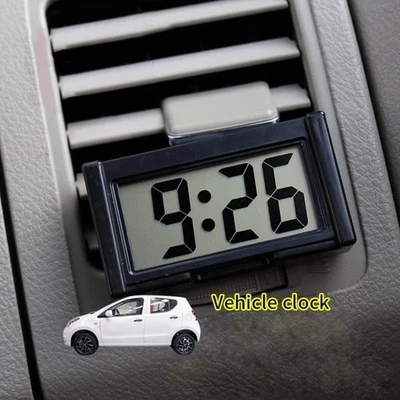 Car Small Electronic Clock LCD Display Electronic LED Parallel imports - Image 1 of 4