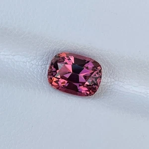 1.91 Cts Natural Pink Tourmaline Cushion Cut Loose Gemstone - Picture 1 of 5