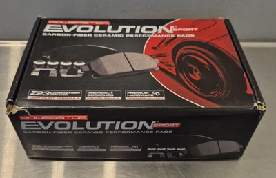 Pastillas de freno traseras de fibra de carbono Powerstop Evolution para Toyota RAV4 2007-2018 Foto 1 de 4