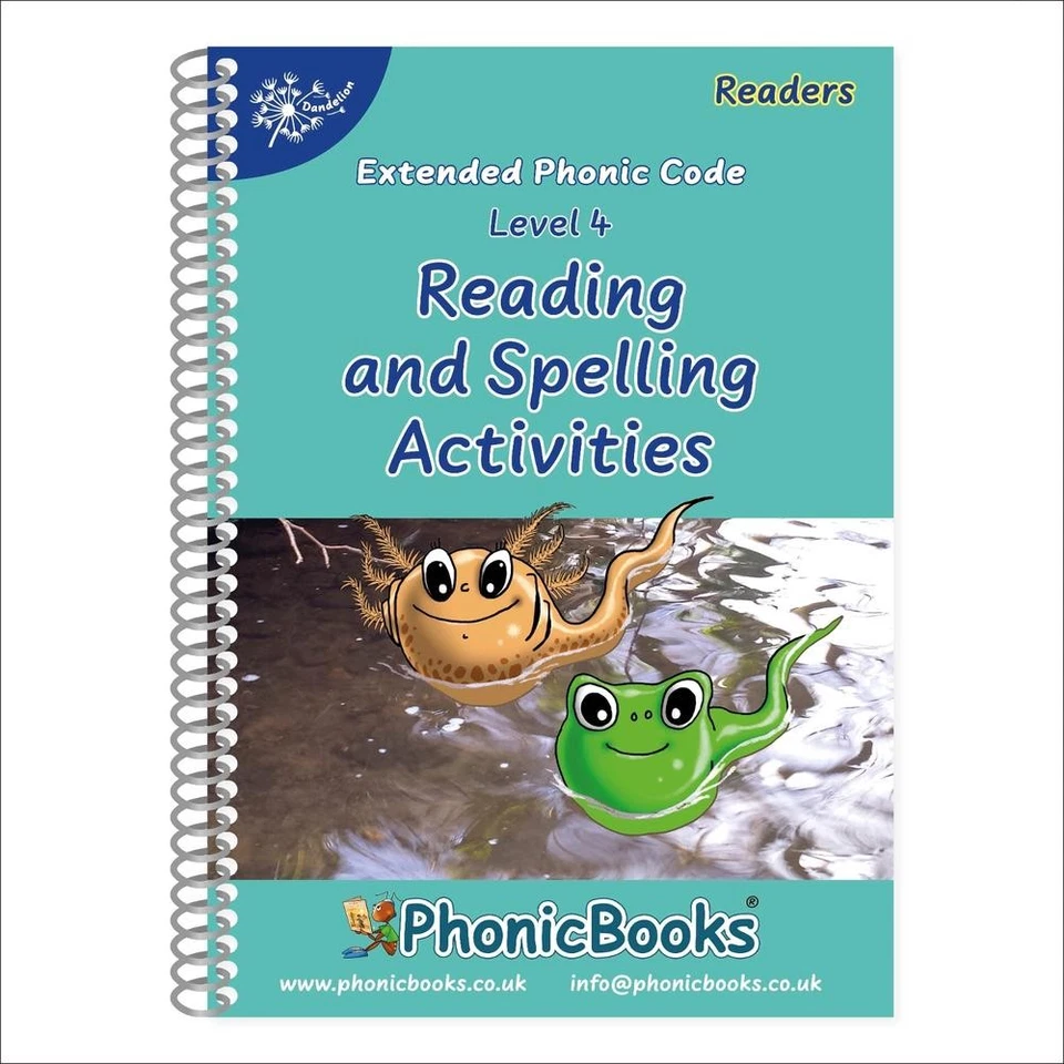 Phonic Books Dandelion Readers Reading and Spelling Activities Vowel Spellings L - Image 1 of 1