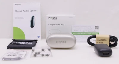 Par de audífonos BT ultra recargables Phonak Audéo Infinio I70R totalmente nuevos Foto 1 de 4