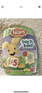 LeapFrog Little Leaps Say It Baby Verbal Vocal Discovery Learning Disc - Picture 1 of 2
