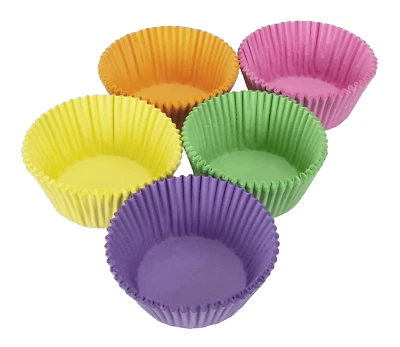 Muffin Cupcake Backförmchen Förmchen Bunt Maxi 100 Stück aus Papier Städter - Bild 1 von 4