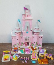 RARO CASTELLO POLLY POCKET LEWIS GALOOB TOYS INC 1995 con personaggi VINTAGE