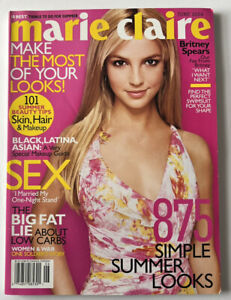 Marie Claire Magazine June 2004 Britney Spears
