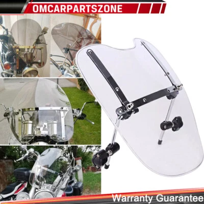 Parabrisas 19" para Kawasaki Vulcan VN 500 750 800 900 1500 1600 1700 Foto 1 de 4