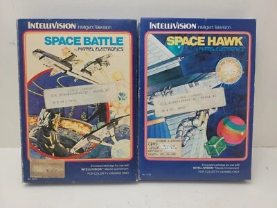 Space Battle & Space Hawk (Intellivision, 1979) - Image 1 of 4