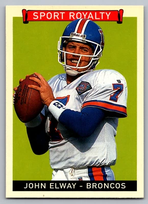 2008 UPPER DECK GOUDEY #295 JOHN ELWAY BRONCOS SPORT ROYALTY SP - Image 1 of 3