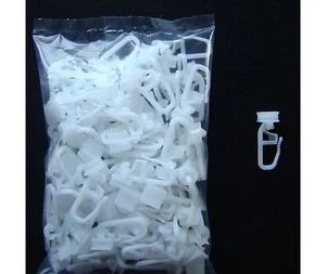 Profi Gardinen Gleiter mit Gelenk für Aluminiumschiene mit 6 mm Lauf  - Bild 1 von 4