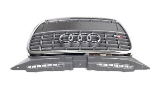 Audi S3 8P 2004-2008 Platinium Grey Front Grille With S3 Logo Genuine 8P0853651A