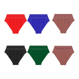 Women Trunks Bikini Briefs Dancewear Underpants Booty Shorts Elastic Costume - Picture 1 of 76