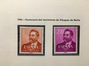 FILATELIA LOTE NACMTO VAZQUEZ, EUROPA,FORJADORES, ALZAMIENTO, 1961 - Imagen 1 de 12