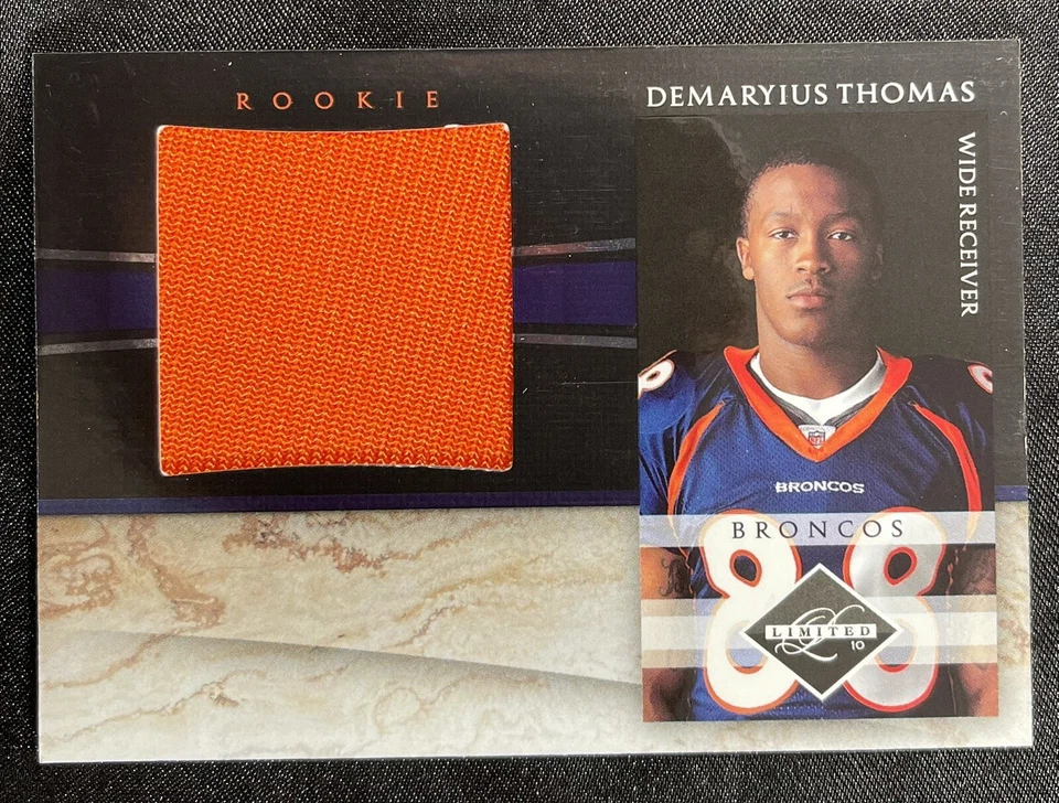 2010 Limited DEMARYIUS THOMAS Rookie Patch /  #71/100 - Image 1 of 2