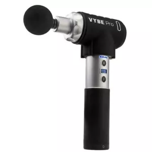 Vybe Pro schwarz silber tragbare tragbare Deep Tissue Percussion Massagepistole - Bild 1 von 7