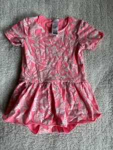Bonds Baby Girl Pink & White Ballet Suit, Size 1 - Picture 1 of 3