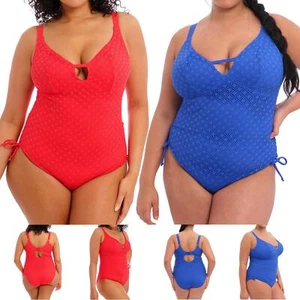 Elomi Swimwear Bazaruto Non Wired Swimsuit Swimming Costume 800643 - Picture 1 of 13