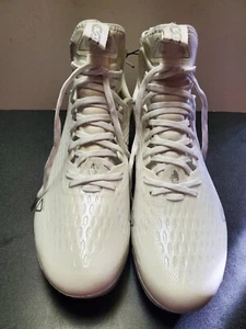 Under Armour Spotlight Lux MC 2.0 Mens Football Cleats Size 10 White 3026480-100 - Picture 1 of 7