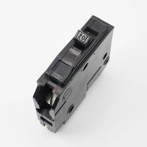 INTERRUPTOR DE CIRCUITO CUADRADO D QO120 1 Polo 20 Amp 120/240V - Imagen 1 de 5