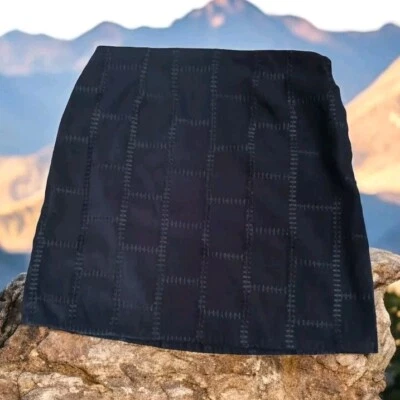 Limited Too Black Patchwork Mini Skirt Size 3 - Image 1 of 4