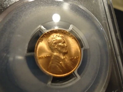 1949 1C LINCOLN WHEAT PCGS MS65RD - Image 1 of 3