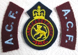 3x British:"ARMY CADET FORCE BADGES"(Affiliated to the Parachute Regiment, Para) - Picture 1 of 7
