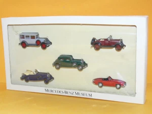 Wiking - Mercedes Benz Museum - 5-teiliges Modellauto-Set - 1/87 H0 - in Ovp - - Bild 1 von 2