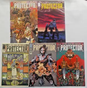 Lot of 5 comics Protector #1-5 Image science fiction adventure future FULL RUN - Picture 1 of 2