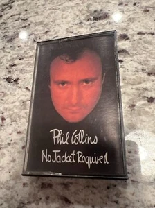 Phil Collins 1985 - No Jacket Required Cassette Tape (Atlantic Records) - Picture 1 of 4