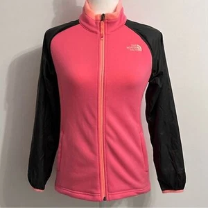 The North Face pink fleece zip up 14/16 Large or woman’s small or XS in EUC - Picture 1 of 12