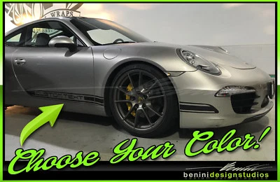 Balancín lateral rayas de carreras - se adapta a Porsche 911 Carrera 991GT3 GT2 2011 en adelante Foto 1 de 2