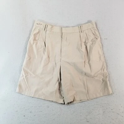 Greg Norman golf shorts men's 36x9 khaki tan lightweight Dri-Fit outdoor - Image 1 of 4