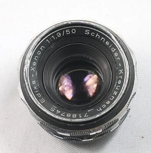 Schneider Kreuznach Edixa Xenon 50mm f/1.9 RARE Model - Picture 1 of 4