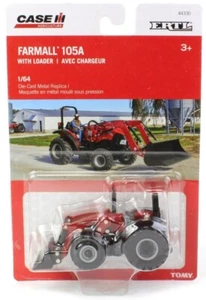 Tractor Farmall 105A 1/64 con cargador ZFN44330 44330 ERTL - Imagen 1 de 3
