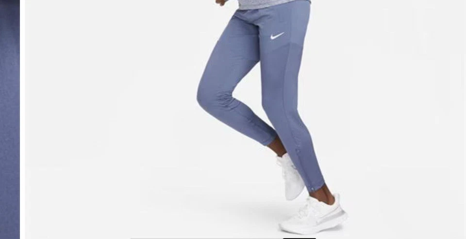 Nike Dri-FIT Essential Womens Pants 'Blue' Size Small DH6975-491