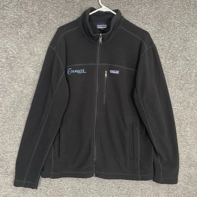 Chaqueta polar Patagonia Micro D para hombre XL negra cremallera completa Foto 1 de 4