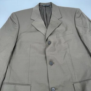 Blazer de Lana Giorgio Sanetti Negocios Informal Chaqueta de 3 Botones 38R - Imagen 1 de 15