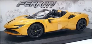 Burago 1/18 Scale Diecast 18-16016 - Ferrari SF90 Spider - Gold - Picture 1 of 5