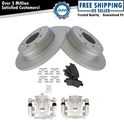 Rear Brake Pad & Rotor Kit Fits 2014 Kia Optima - Image 1 of 4