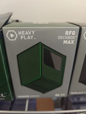 Heavy Play RFG Deckbox MAX 80 DS Ranger Green - Image 1 of 4
