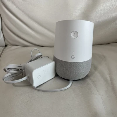 Google Assistant Home Smart Bluetooth Speaker  Tested And  Working Condition! - Image 1 of 4