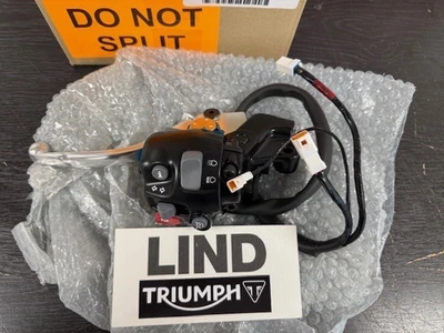 Triumph Bonneville T120 T2045936-Control Assy, LH, DRL NUEVO GENUINO Foto 1 de 4