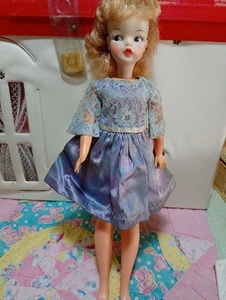 Ideal Tammy bambola vestito stile gara vestito vintage pizzo per Tammy - Foto 1 di 7